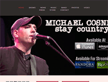 Tablet Screenshot of michaelcosner.com